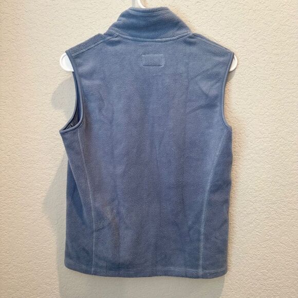 Toad & Co Light Blue Fleece Full Zip Vest - Size Small - EUC - Picture 5 of 6